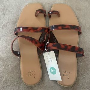 A New Day Leopard Sandals